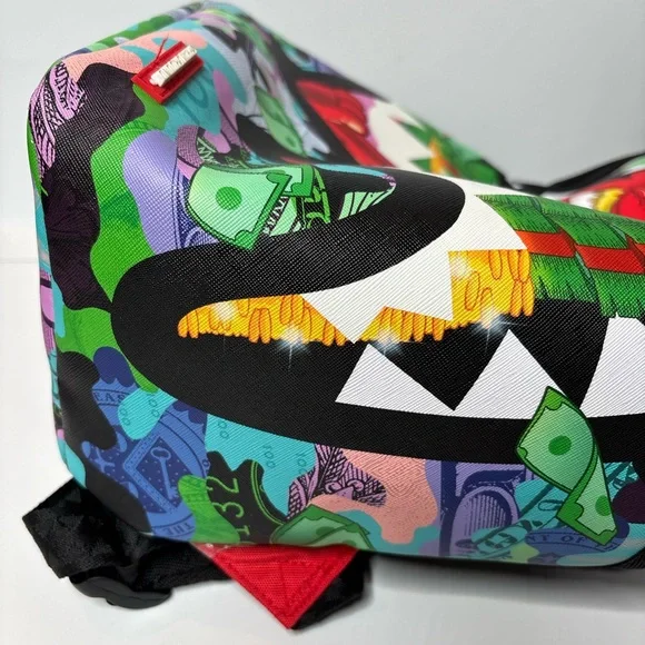 Sprayground Unisex Diablo Flexing On You DLXSV Backpack 910B7338NSZ Multicolor - Picture 16 of 16